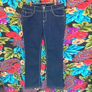 WOMEN'S WALLFLOWER JEANS LUSCIOUS CURVY FIT WOMENS SIZE 13 BLUE JEAN PANTS